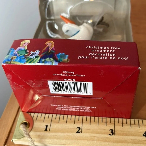 HALLMARK Disneys Frozen Olof Christmas Tree Ornament *As is-Damaged* - Picture 8 of 9